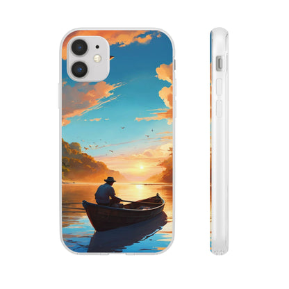 Lone Fisherman Flexi Case - Colorwink