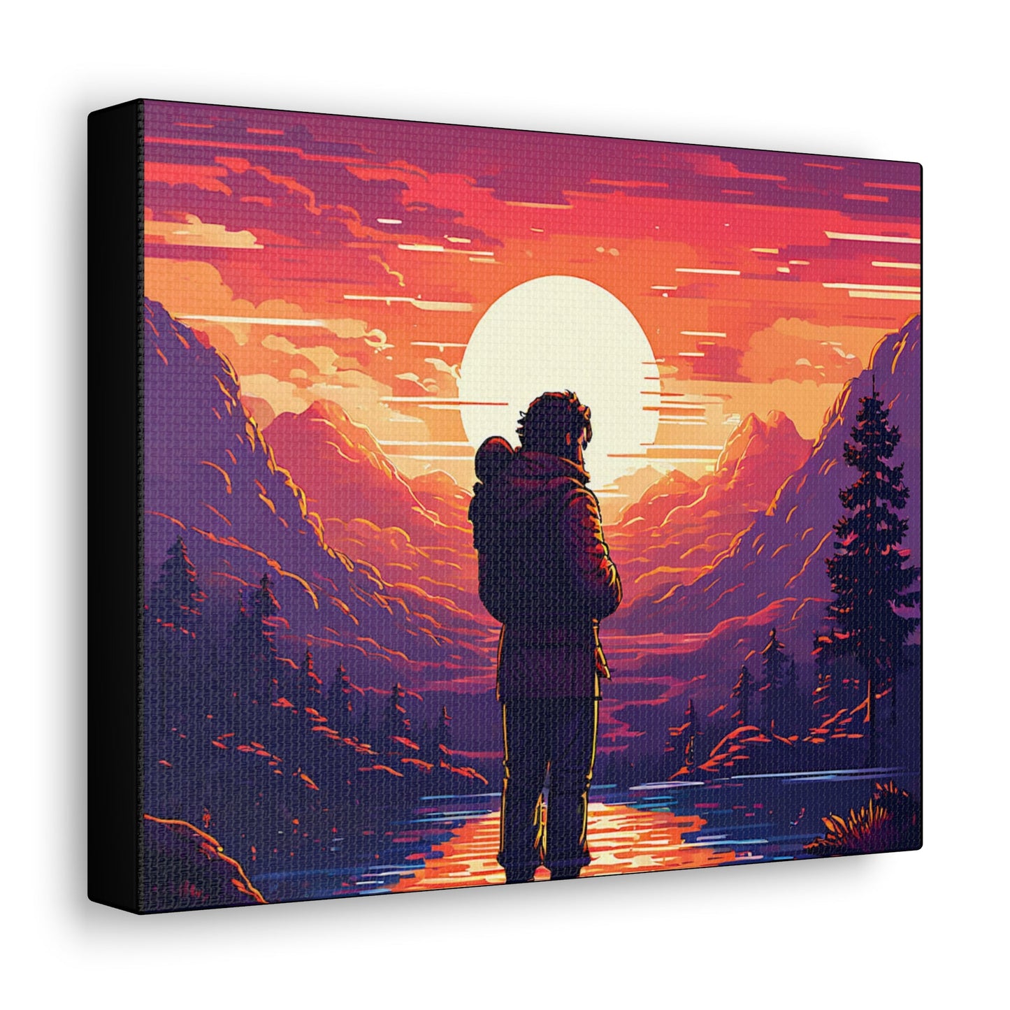 Lone Ranger Art Canvas - Colorwink