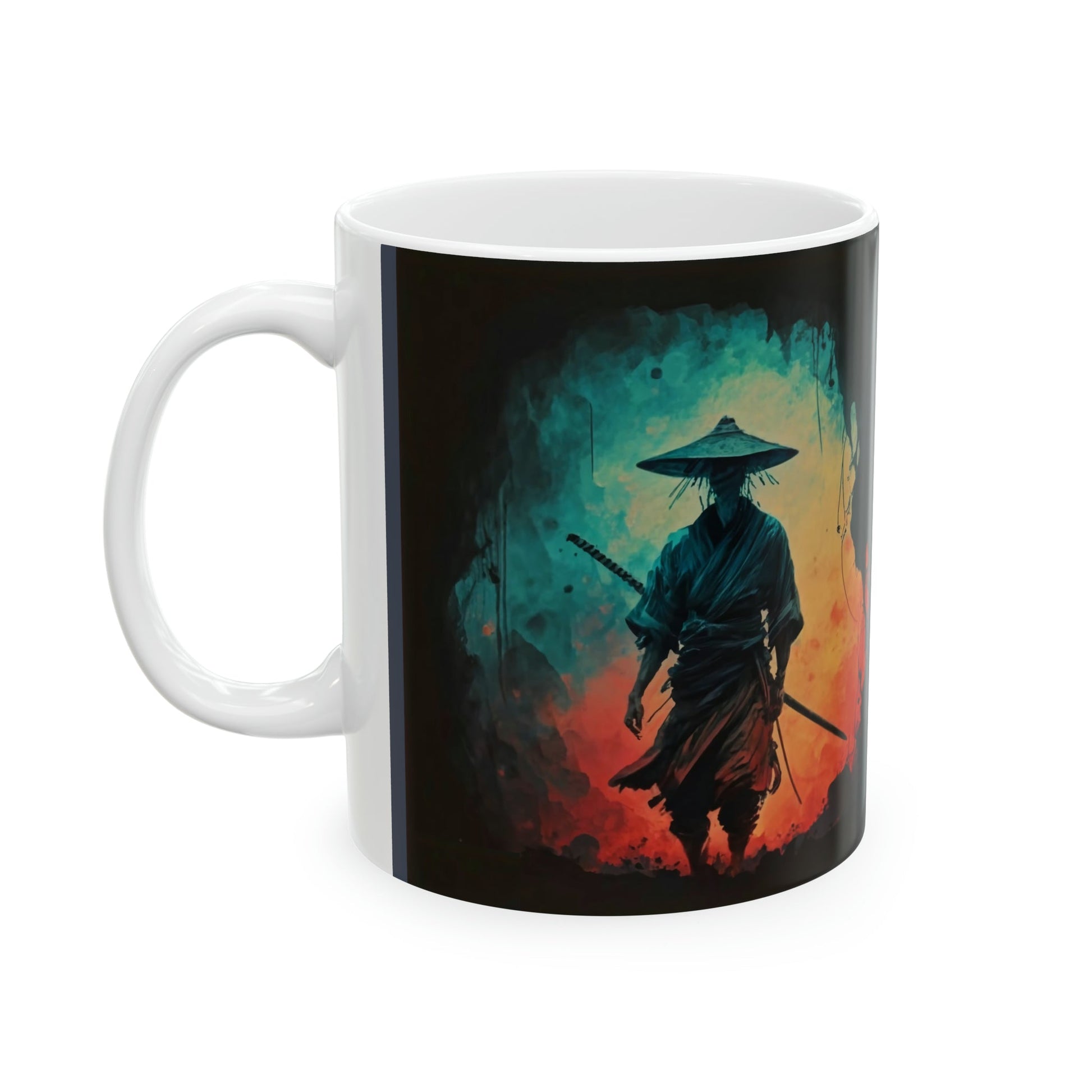 Lone Samurai Coffee Mug - Colorwink