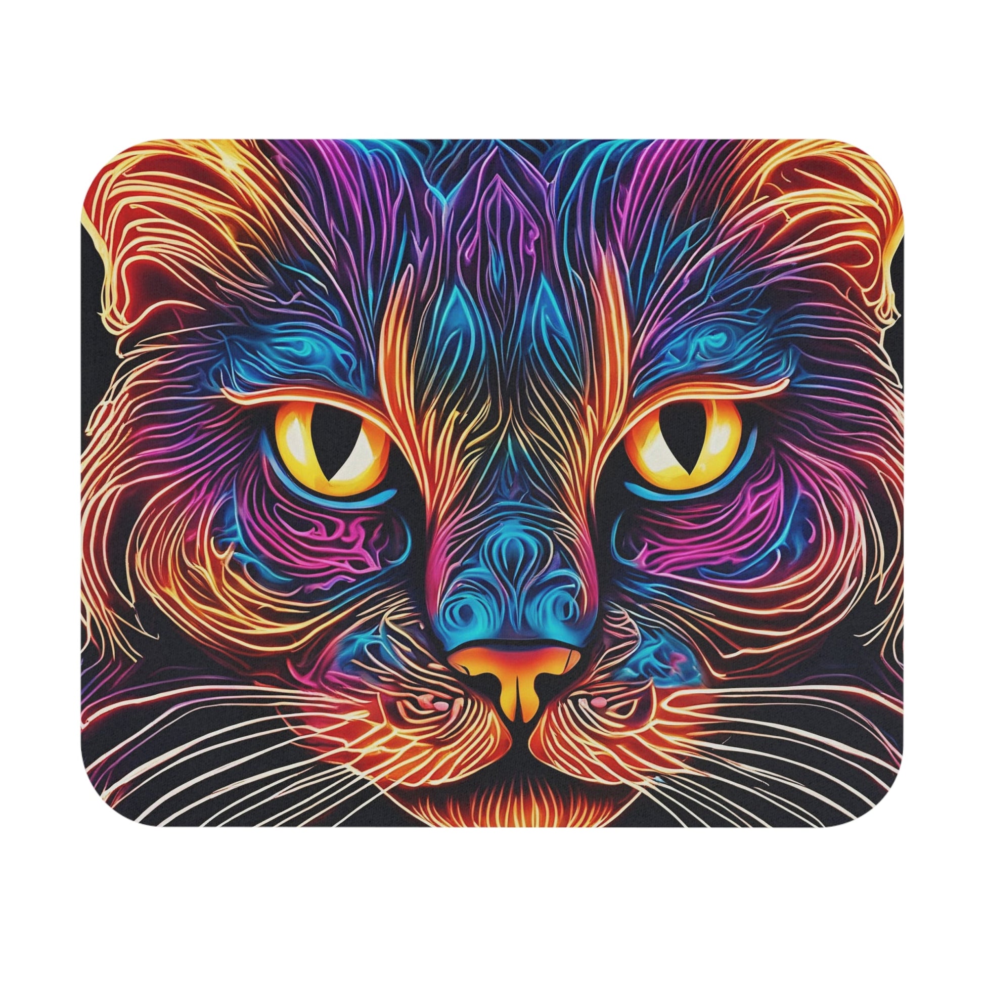 Luminous Feline Cat Mouse Pad - Colorwink