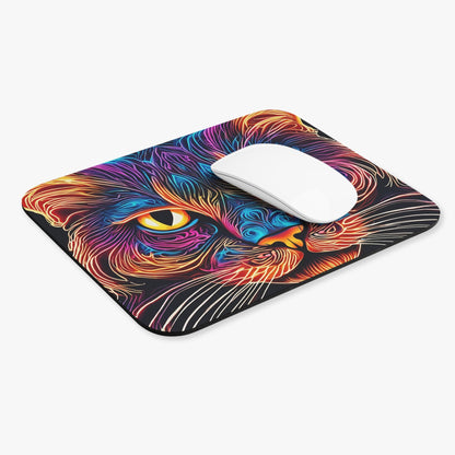 Luminous Feline Cat Mouse Pad - Colorwink