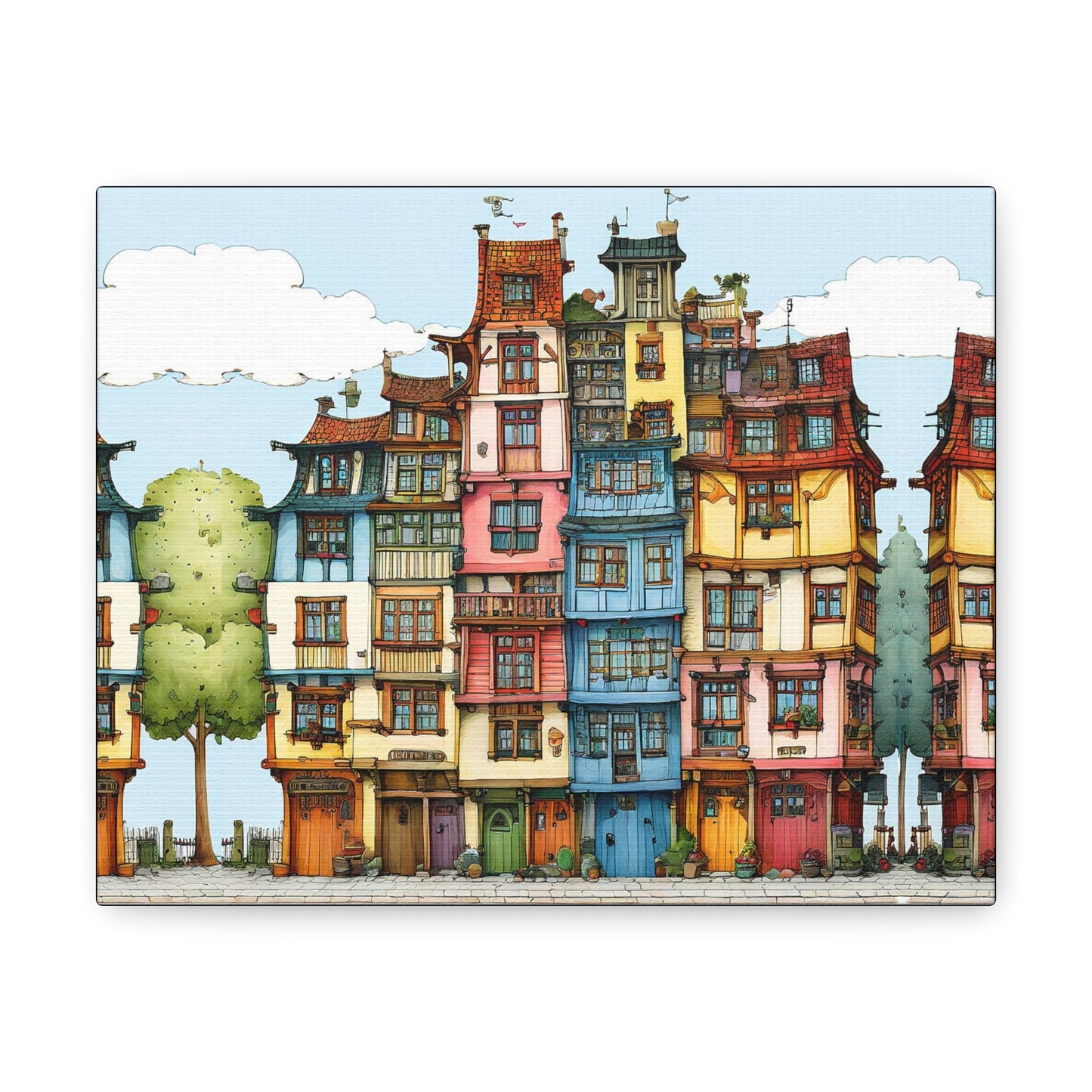 Medieval Colony Canvas - Colorwink