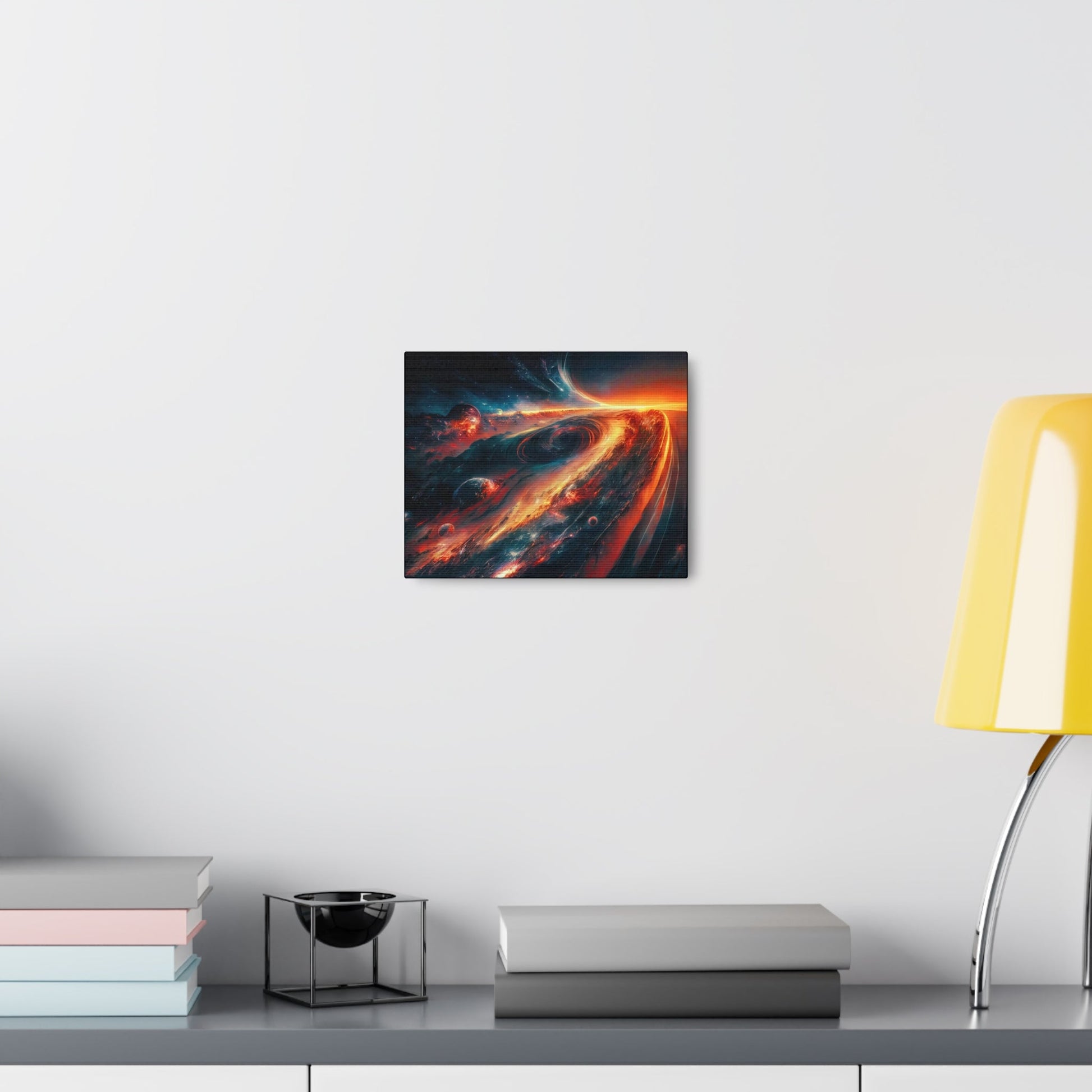 Meteor Universe Art Canvas - Colorwink