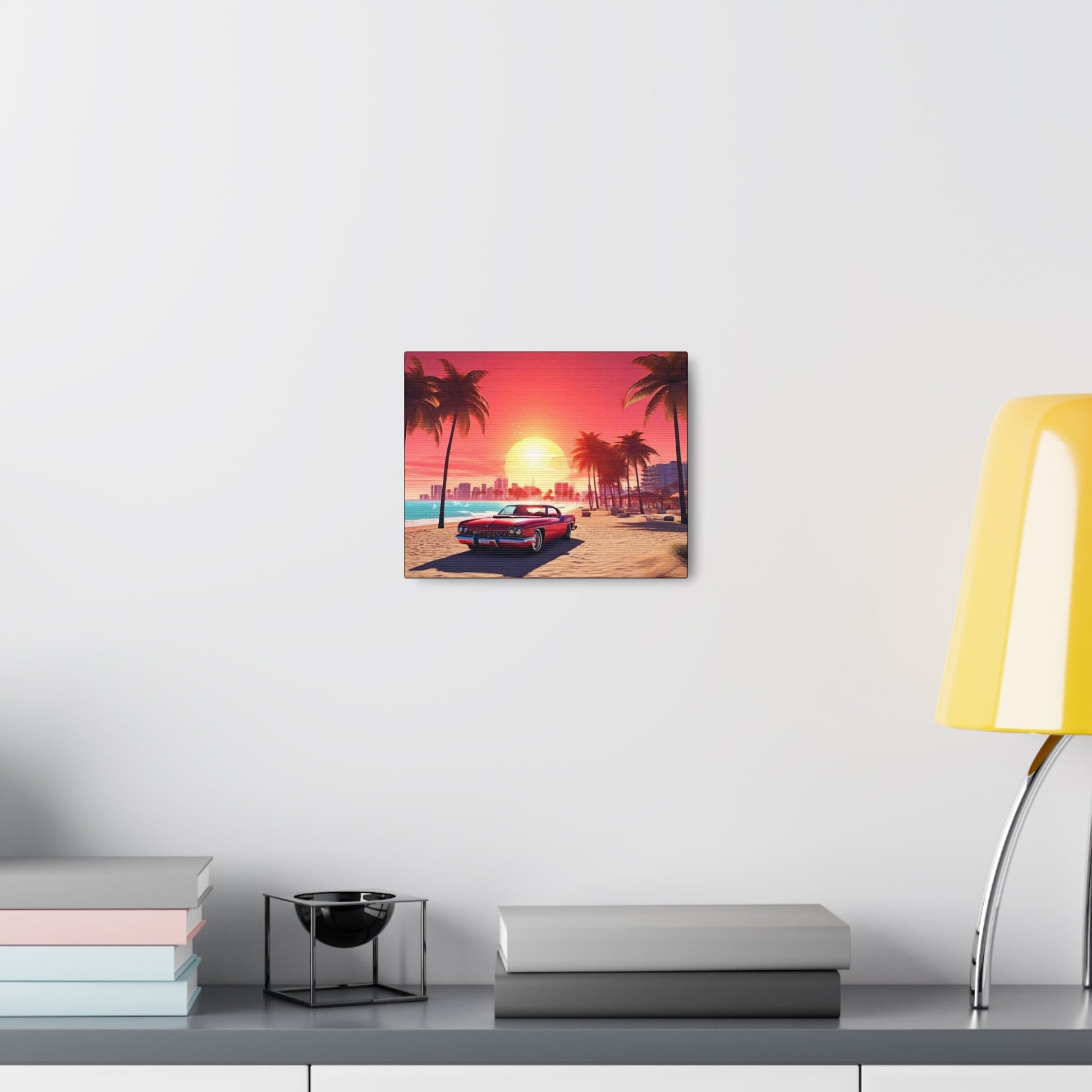 Miami Beach Canvas - Colorwink