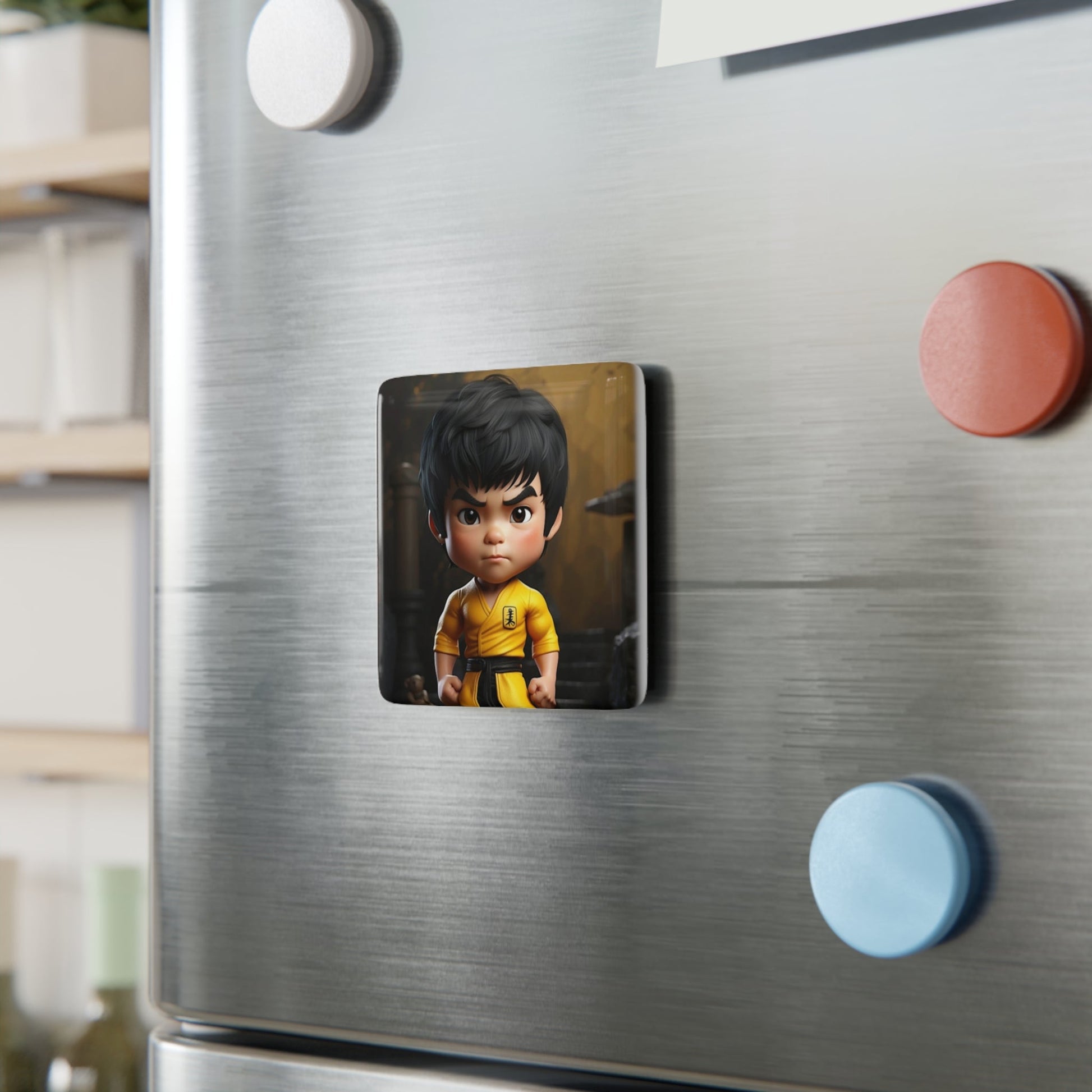 Mini Warrior Fridge Magnet - Colorwink