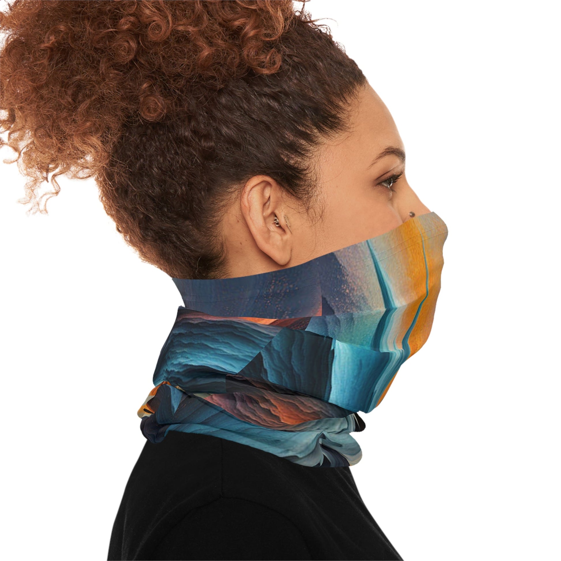 Mix Color Pattern Neck Gaiter - Colorwink