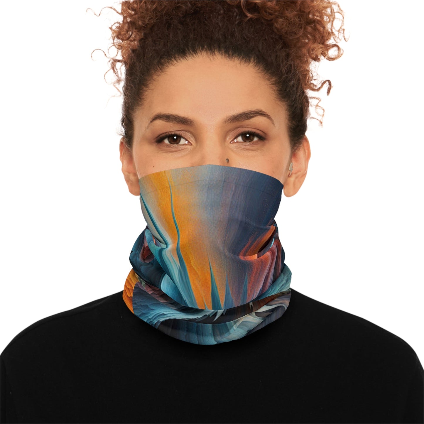 Mix Color Pattern Neck Gaiter - Colorwink