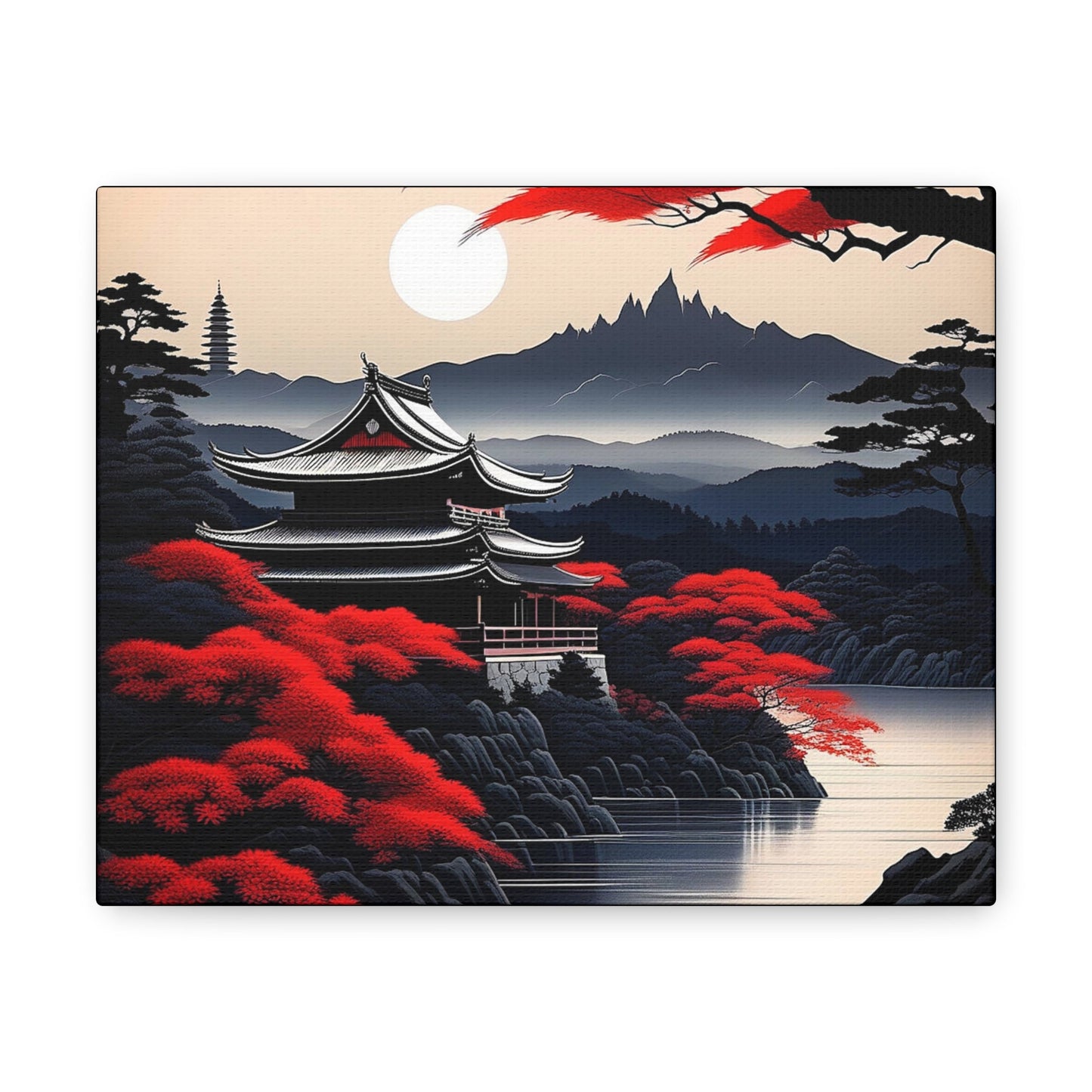 Monastery Art Canvas - Colorwink