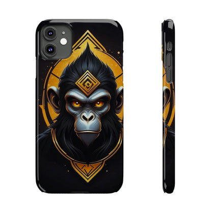 Monkey Warrior Slim Phone Case - Colorwink