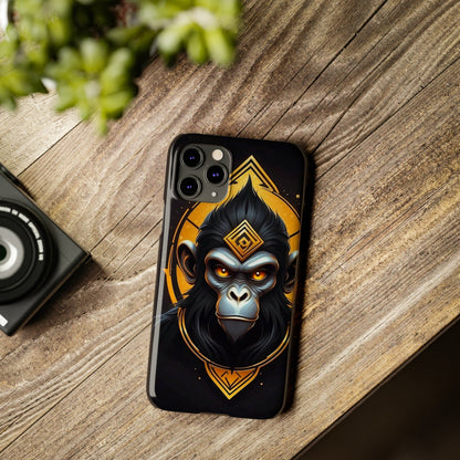 Monkey Warrior Slim Phone Case - Colorwink