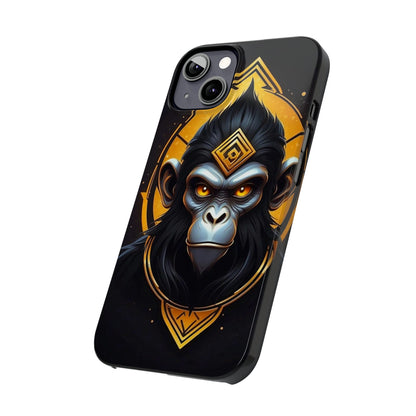 Monkey Warrior Slim Phone Case - Colorwink