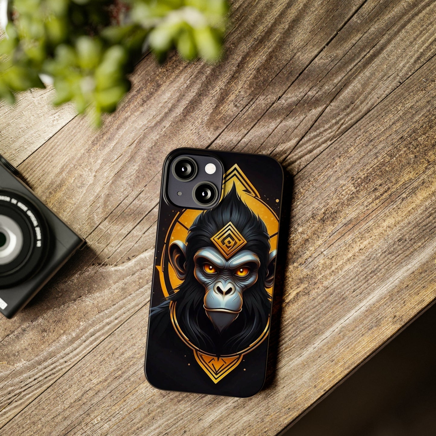 Monkey Warrior Slim Phone Case - Colorwink