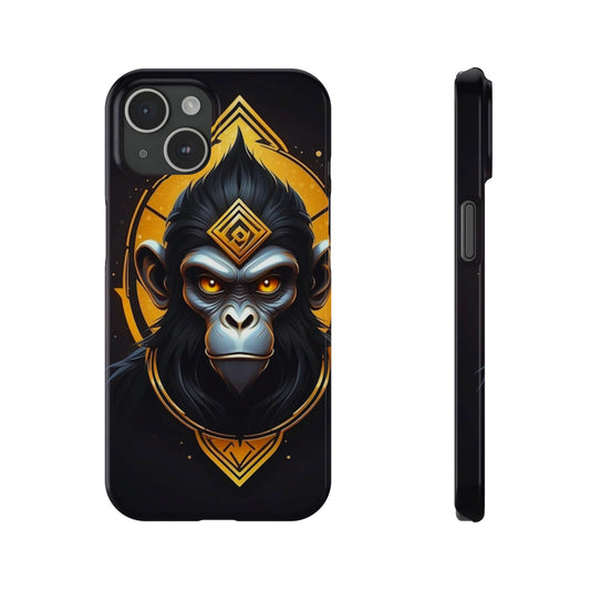 Monkey Warrior Slim Phone Case - Colorwink