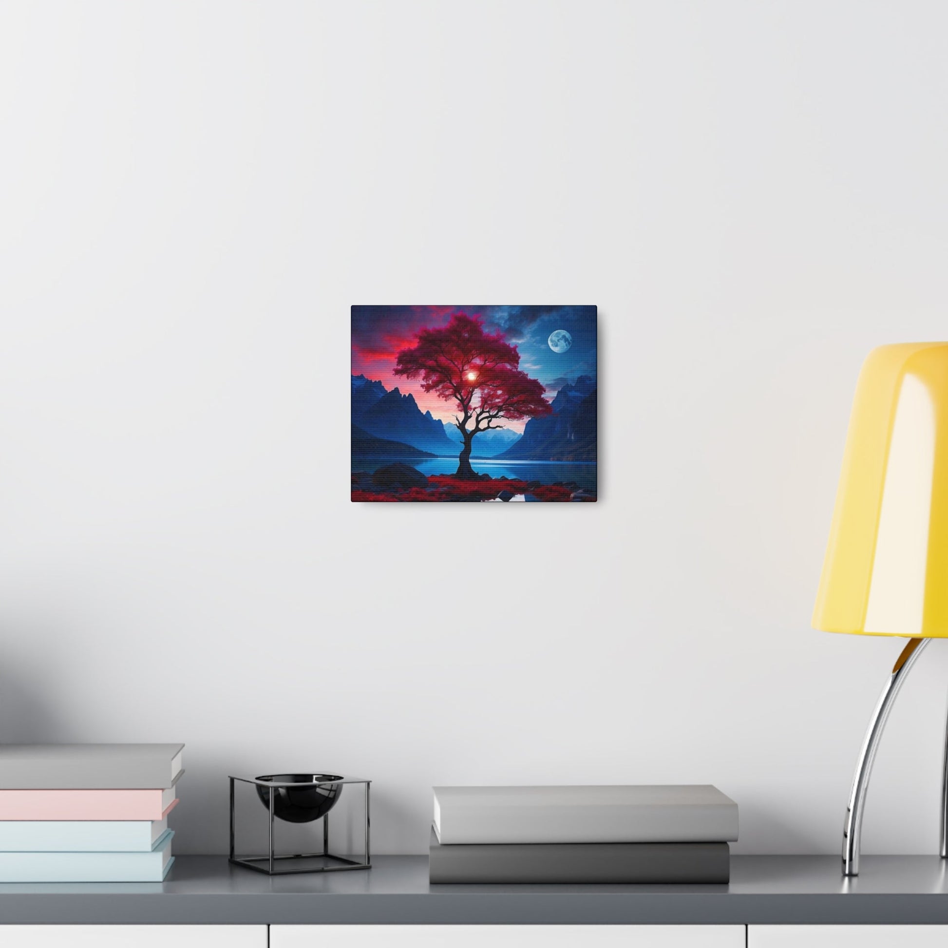 Moon Light Art Canvas - Colorwink