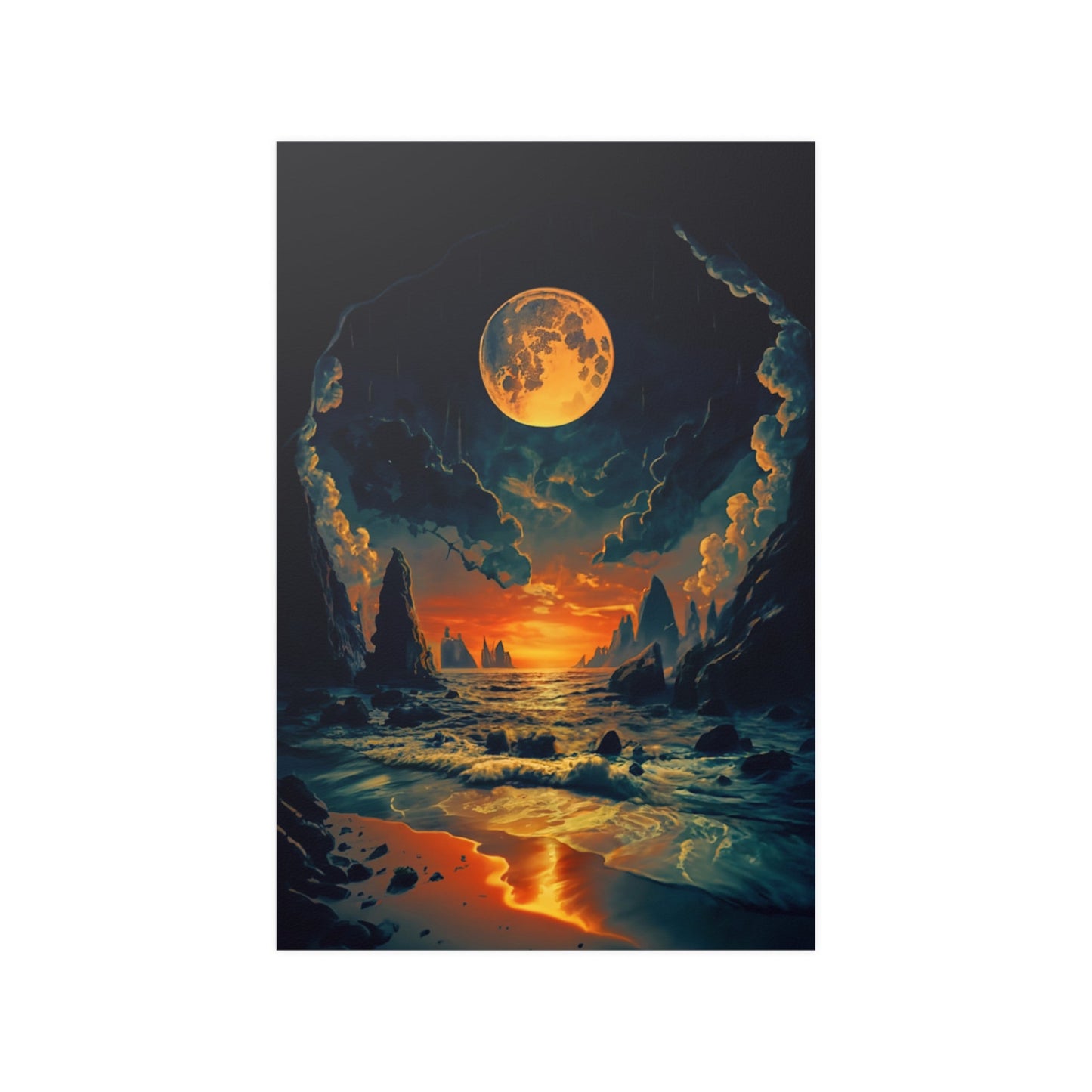 Moon light Poster - Colorwink