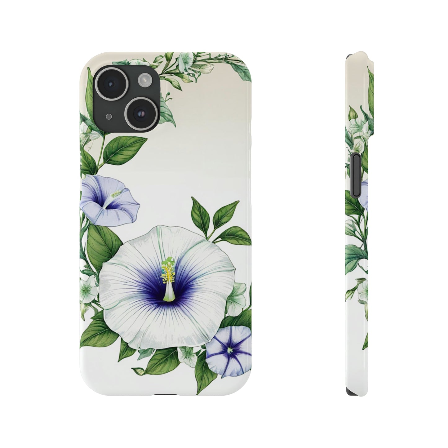 Morning Glory Slim Phone Case - Colorwink