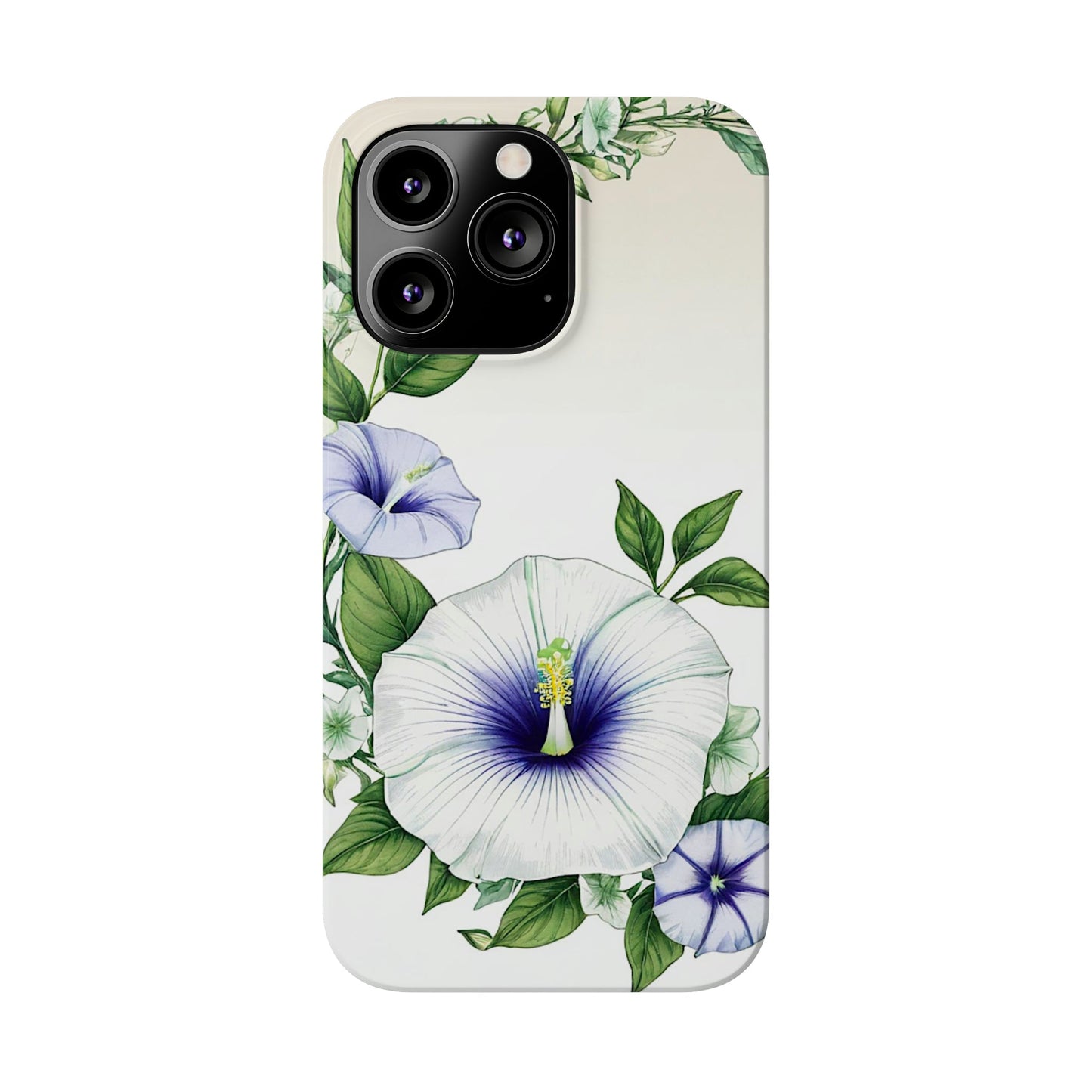 Morning Glory Slim Phone Case - Colorwink