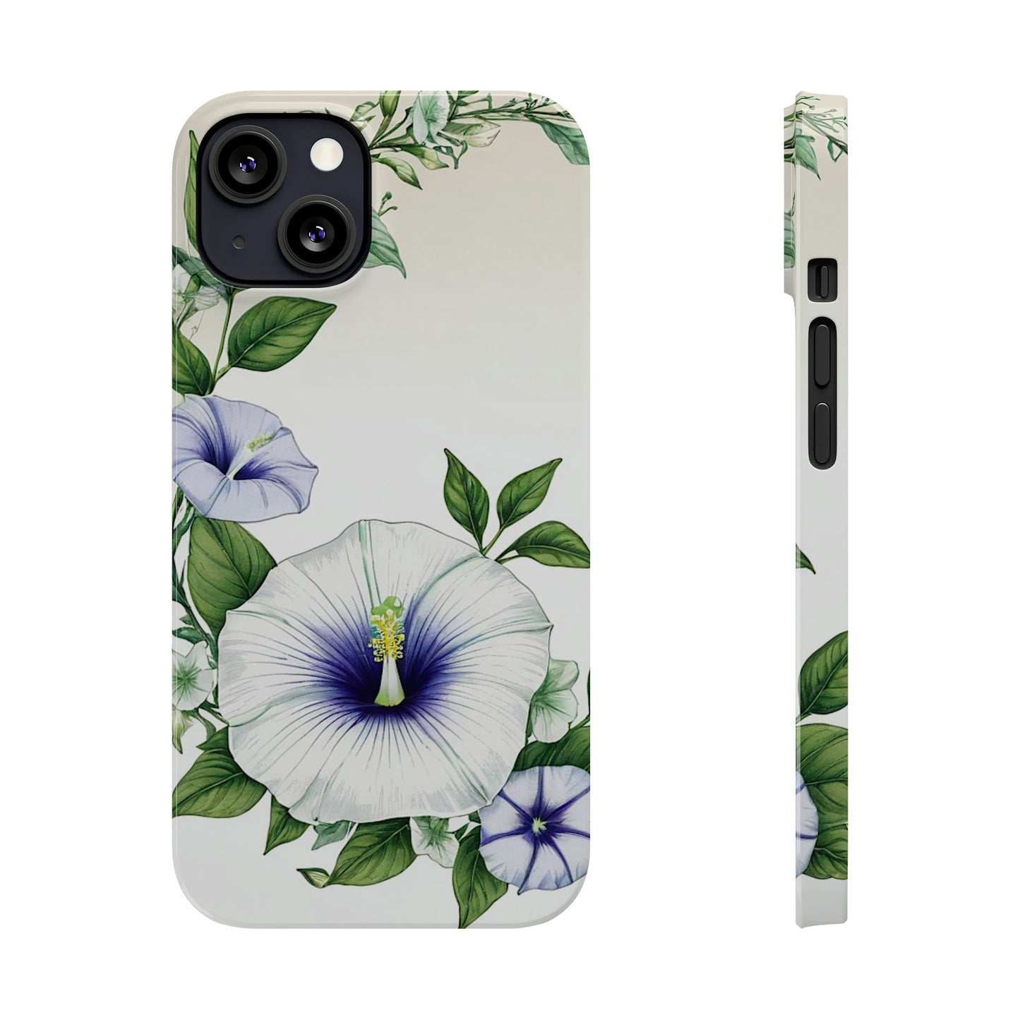 Morning Glory Slim Phone Case - Colorwink