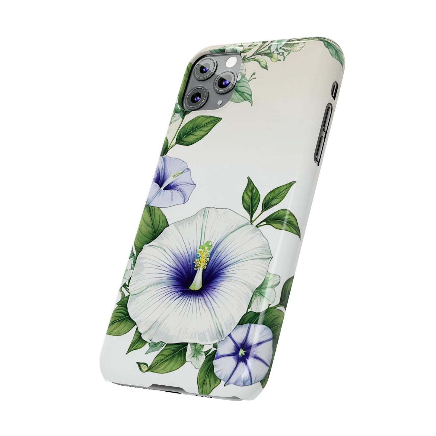 Morning Glory Slim Phone Case - Colorwink