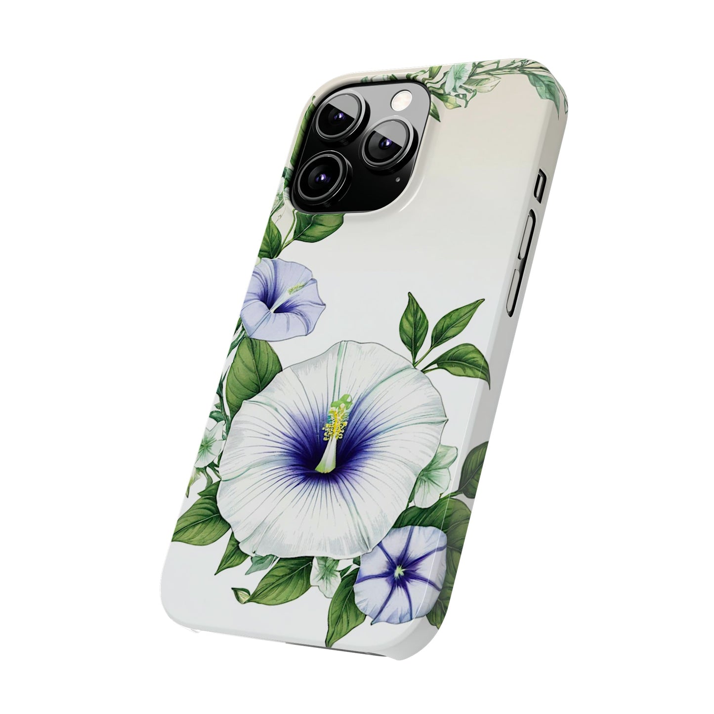 Morning Glory Slim Phone Case - Colorwink