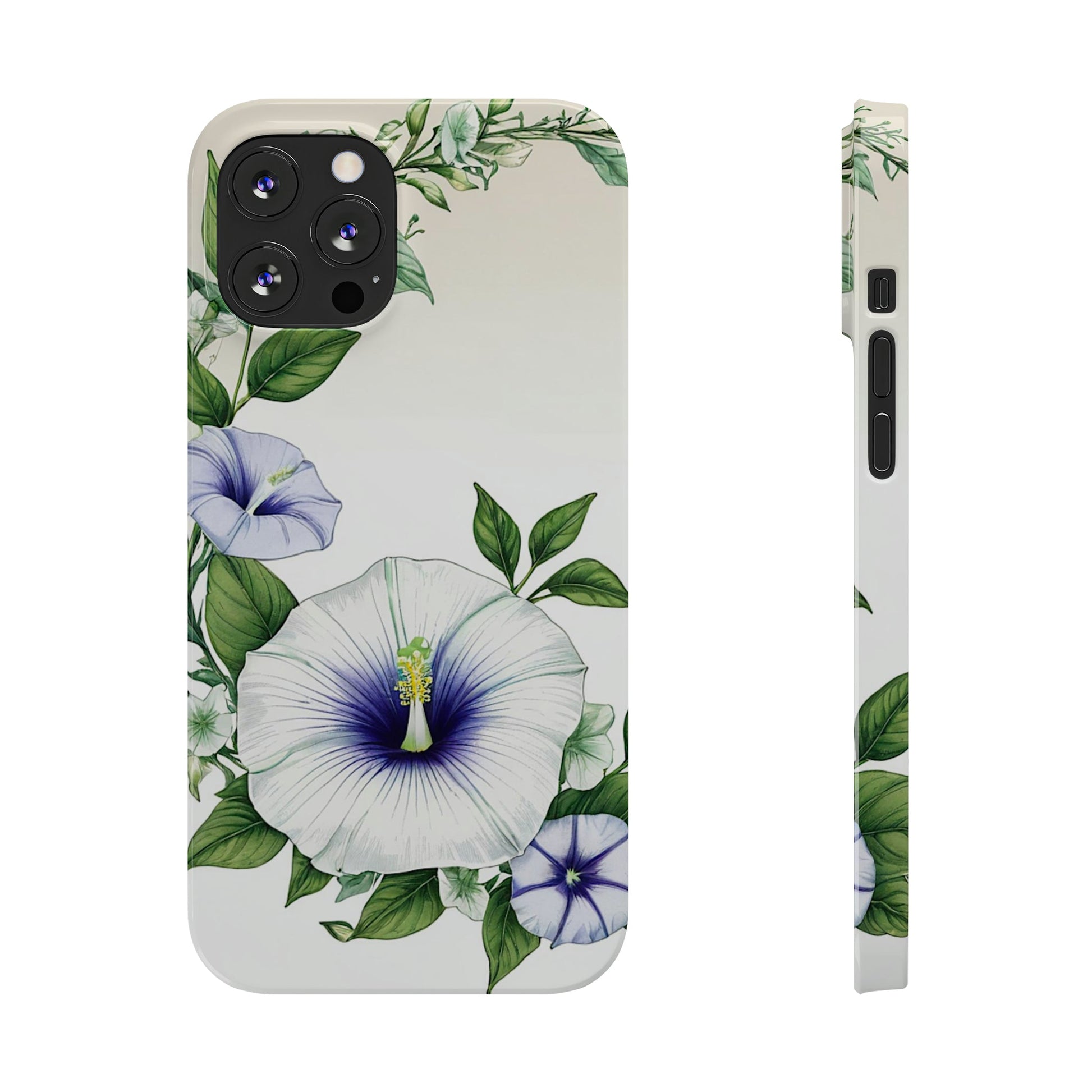 Morning Glory Slim Phone Case - Colorwink