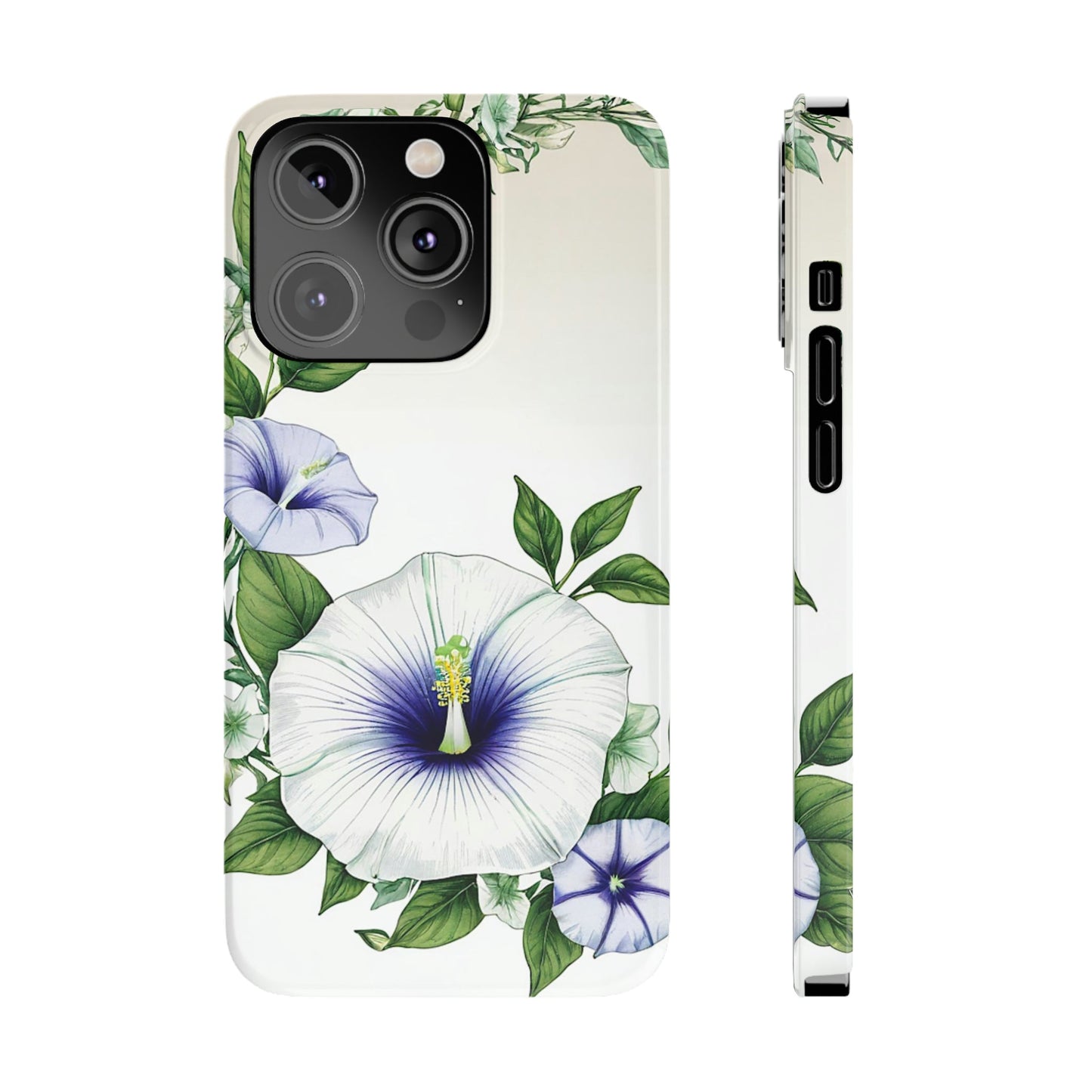 Morning Glory Slim Phone Case - Colorwink