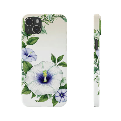 Morning Glory Slim Phone Case - Colorwink