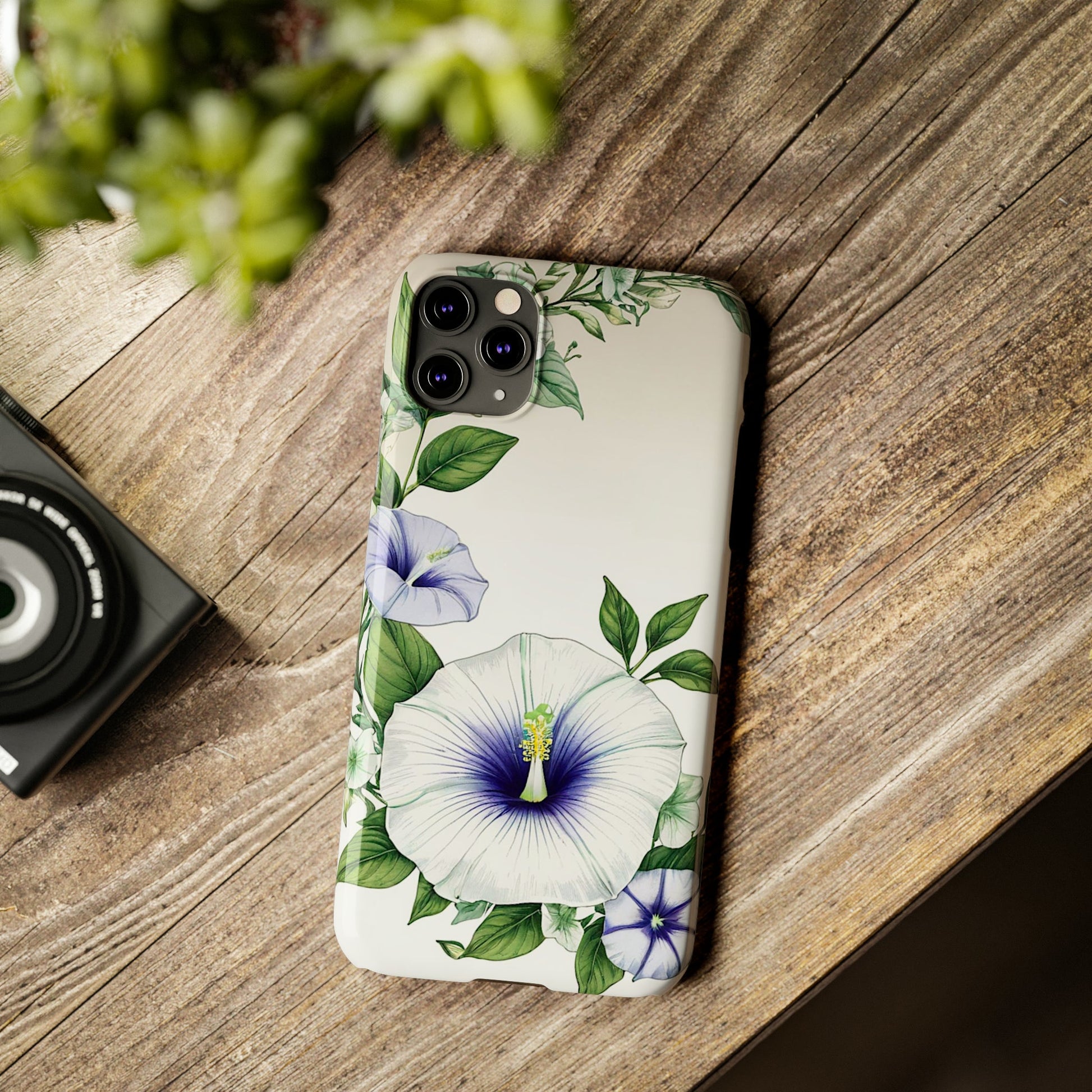 Morning Glory Slim Phone Case - Colorwink