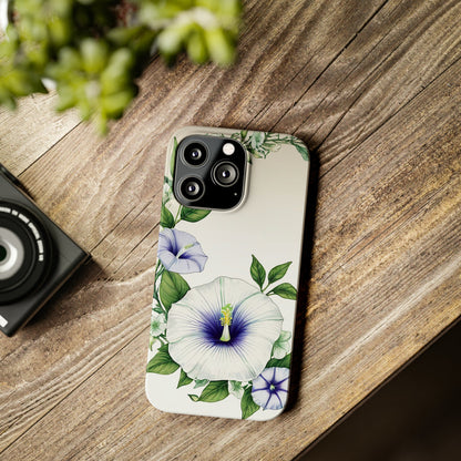 Morning Glory Slim Phone Case - Colorwink