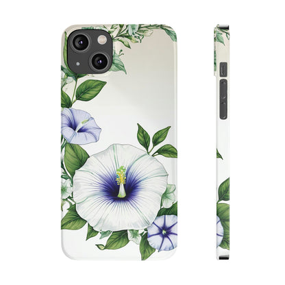 Morning Glory Slim Phone Case - Colorwink