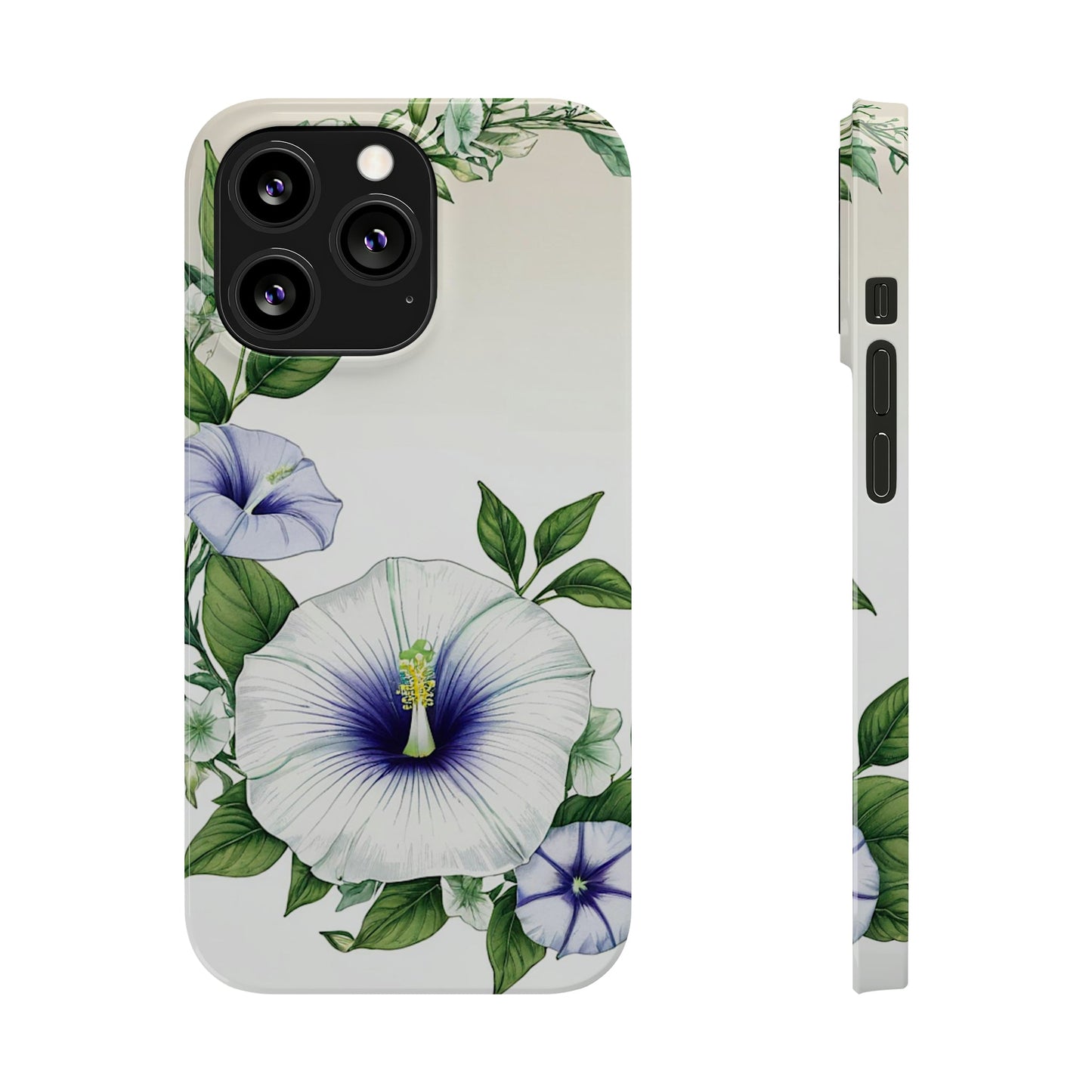 Morning Glory Slim Phone Case - Colorwink