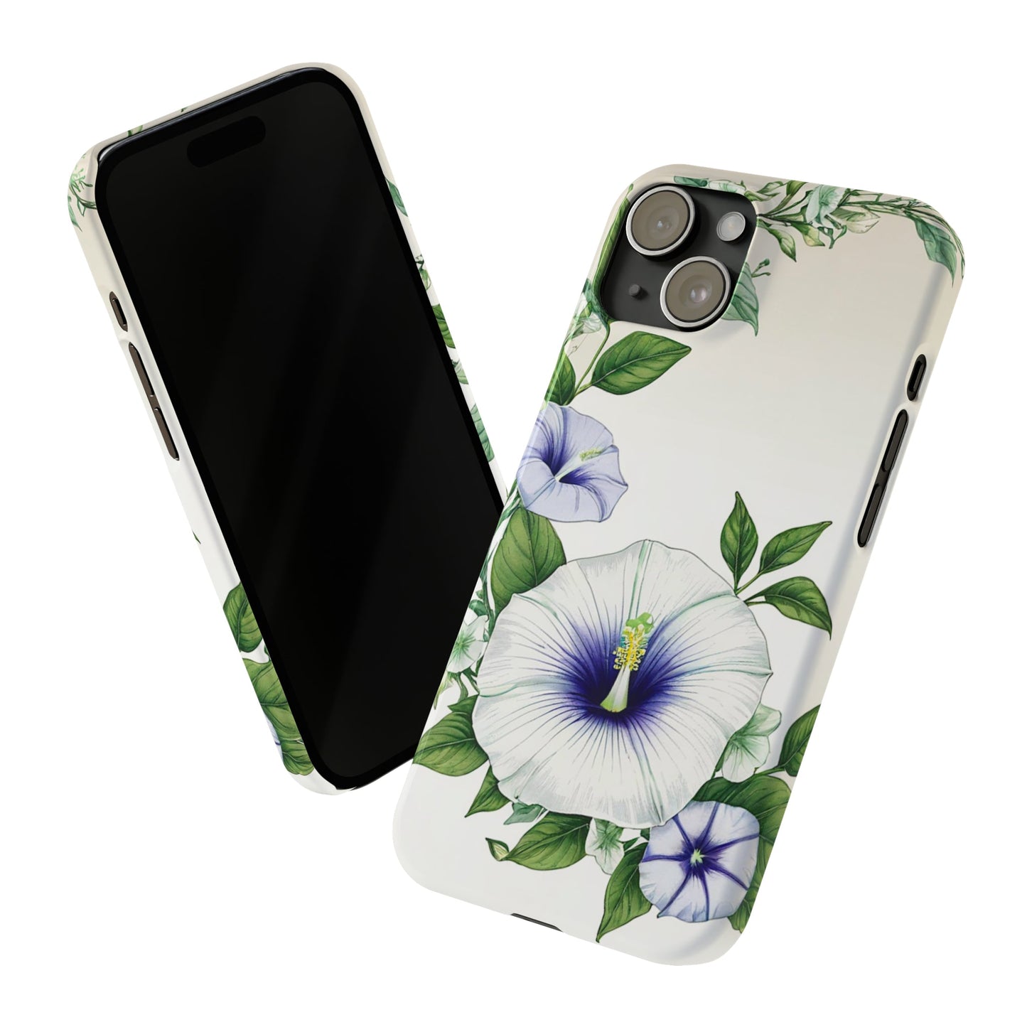 Morning Glory Slim Phone Case - Colorwink