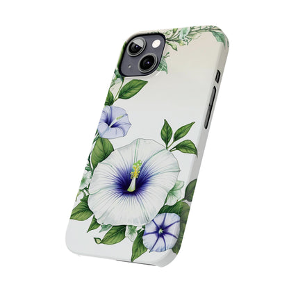 Morning Glory Slim Phone Case - Colorwink