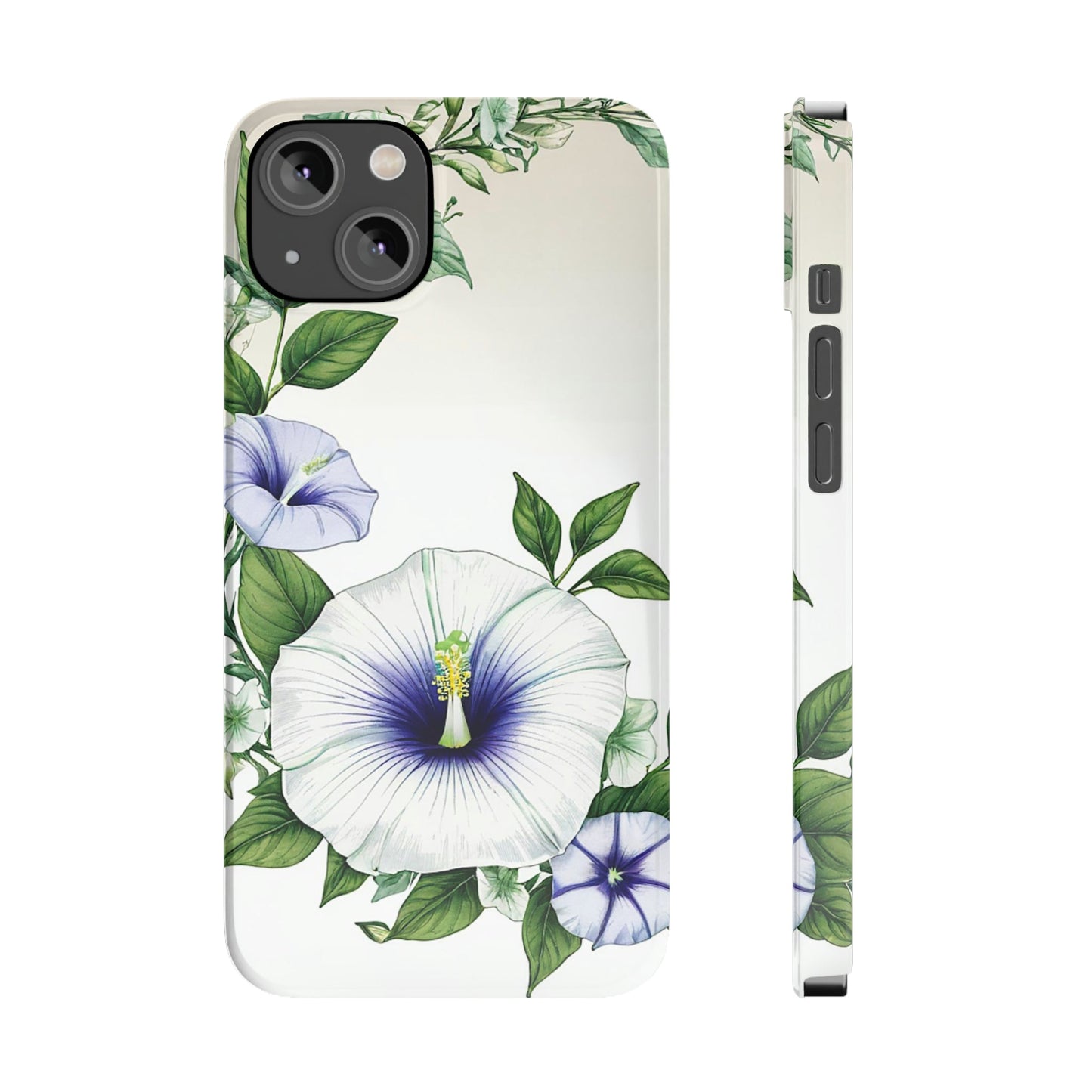 Morning Glory Slim Phone Case - Colorwink