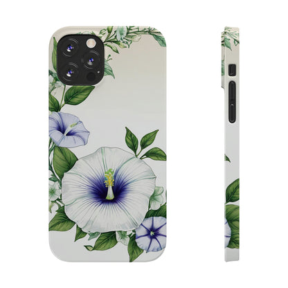 Morning Glory Slim Phone Case - Colorwink