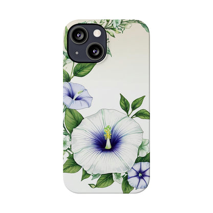 Morning Glory Slim Phone Case - Colorwink