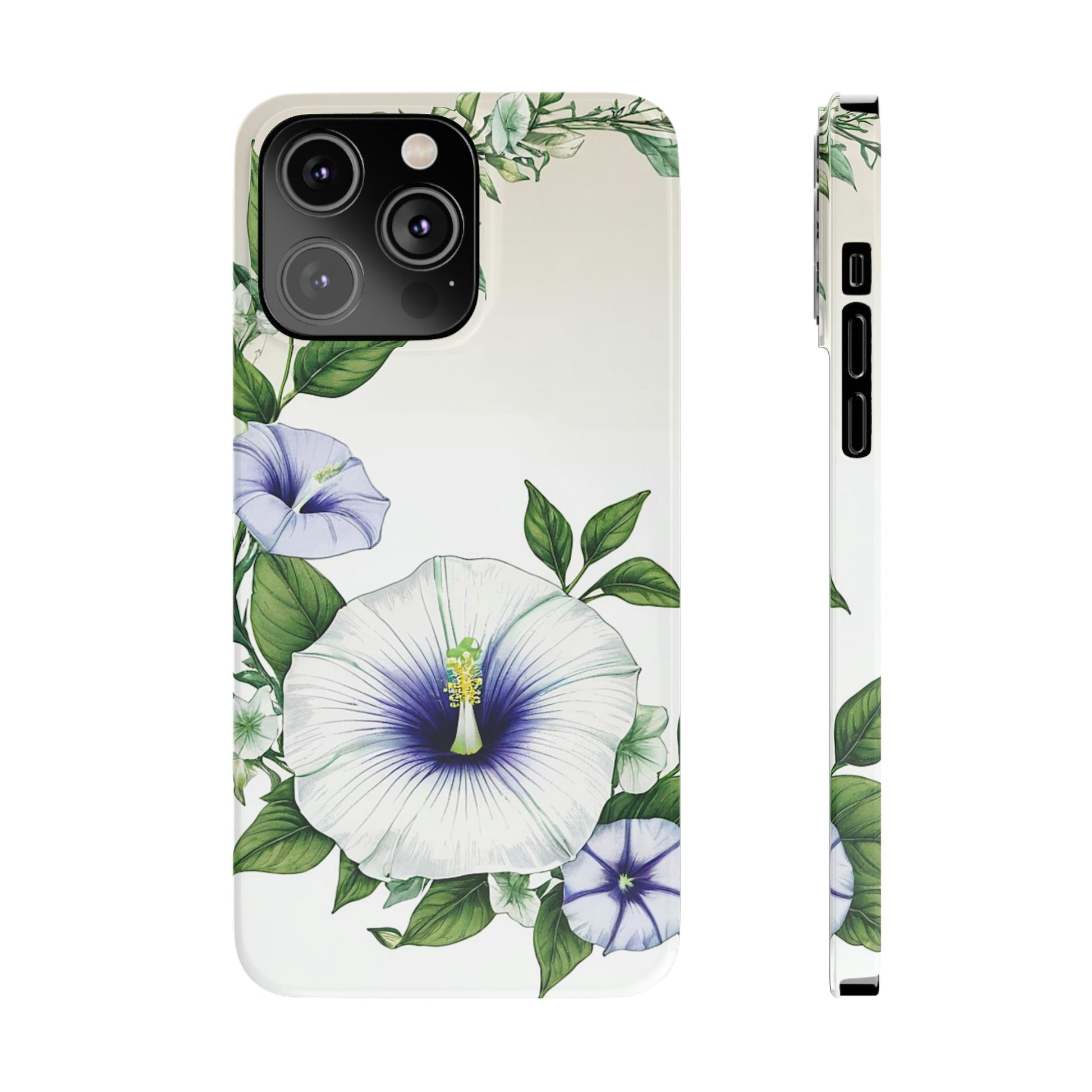 Morning Glory Slim Phone Case - Colorwink