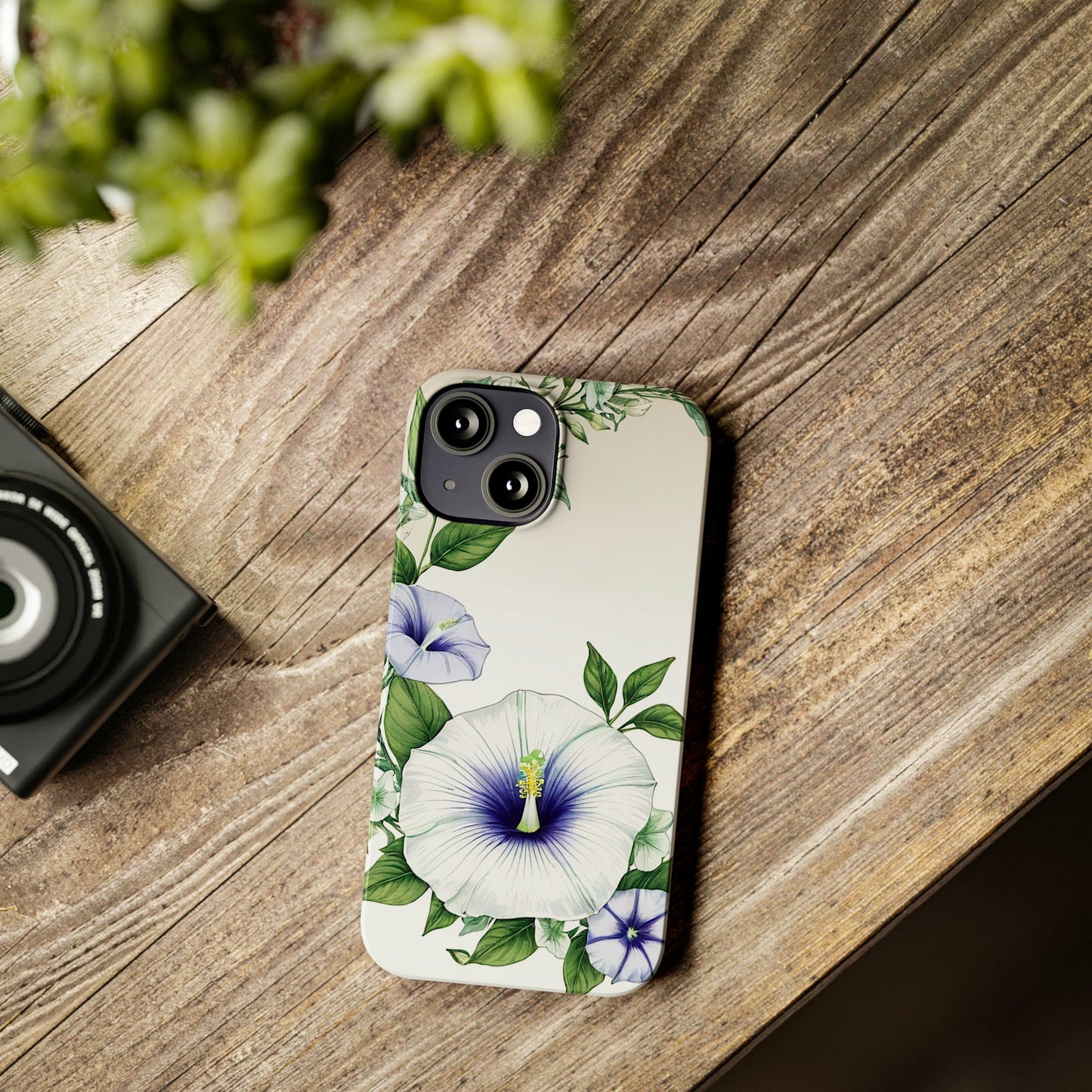 Morning Glory Slim Phone Case - Colorwink