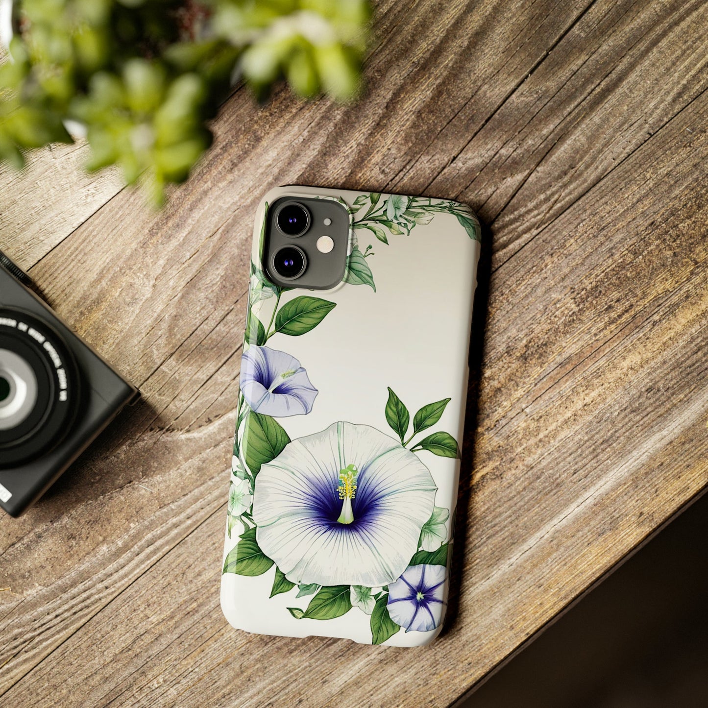 Morning Glory Slim Phone Case - Colorwink