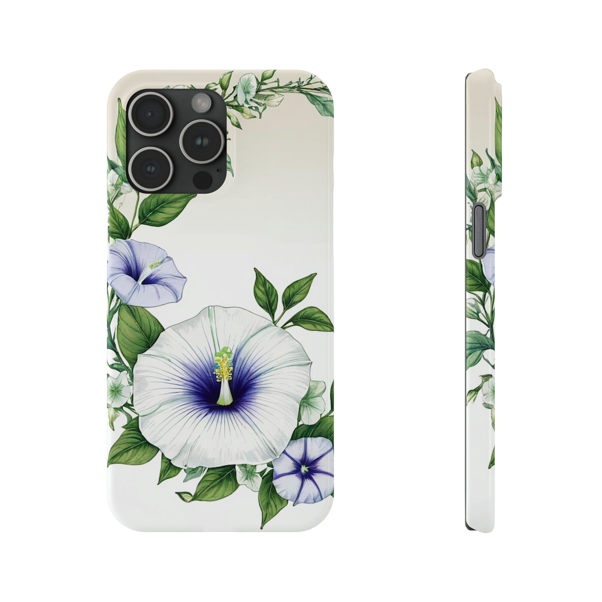 Morning Glory Slim Phone Case - Colorwink