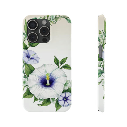 Morning Glory Slim Phone Case - Colorwink