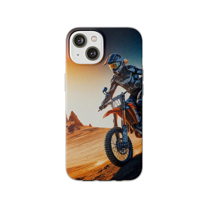 Motocross Rider Flexi Case - Colorwink