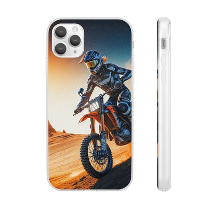 Motocross Rider Flexi Case - Colorwink