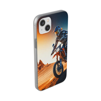 Motocross Rider Flexi Case - Colorwink