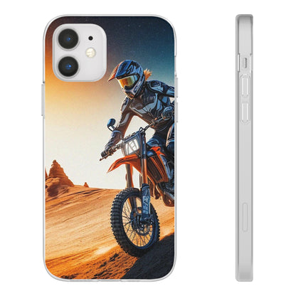 Motocross Rider Flexi Case - Colorwink