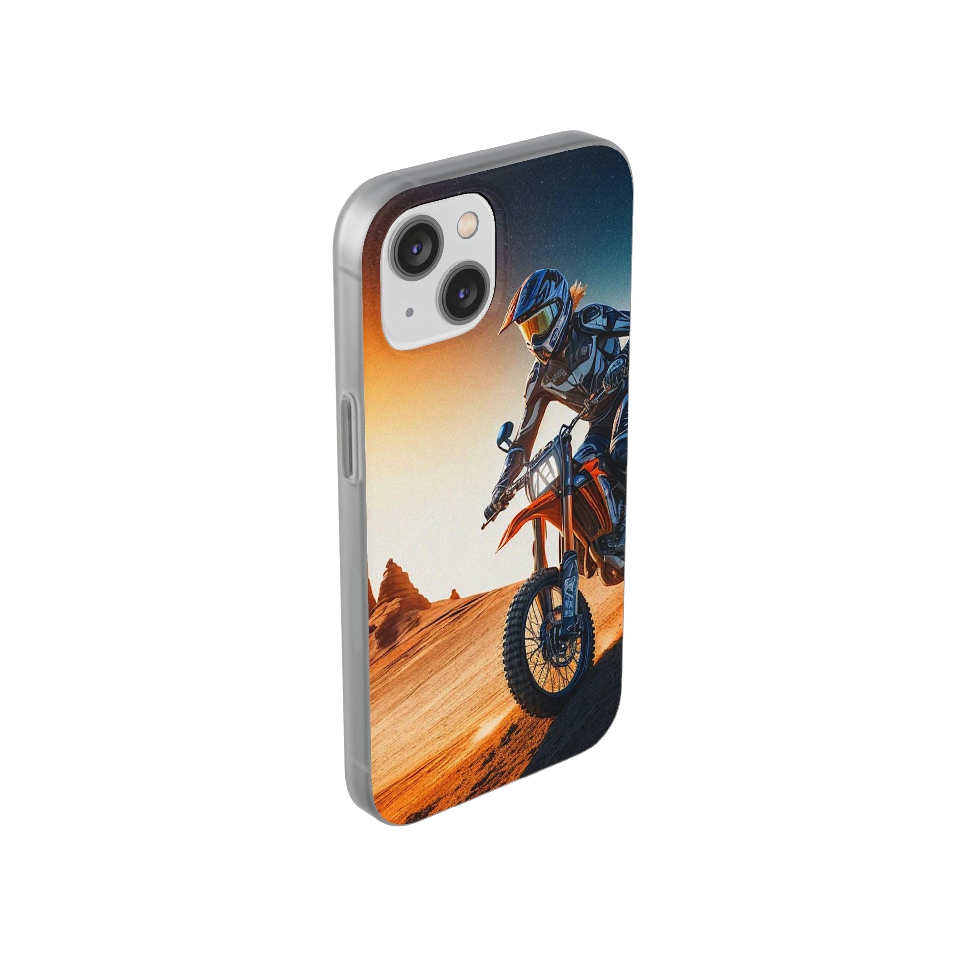 Motocross Rider Flexi Case - Colorwink