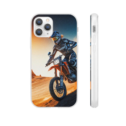 Motocross Rider Flexi Case - Colorwink