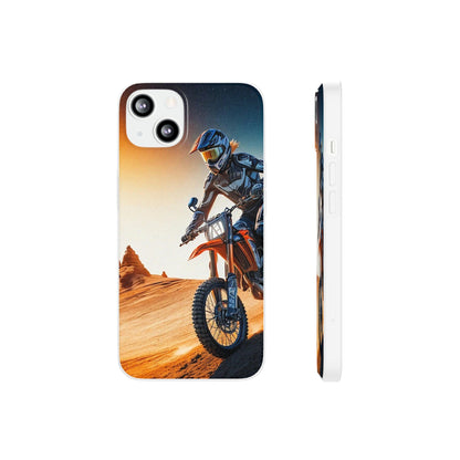 Motocross Rider Flexi Case - Colorwink