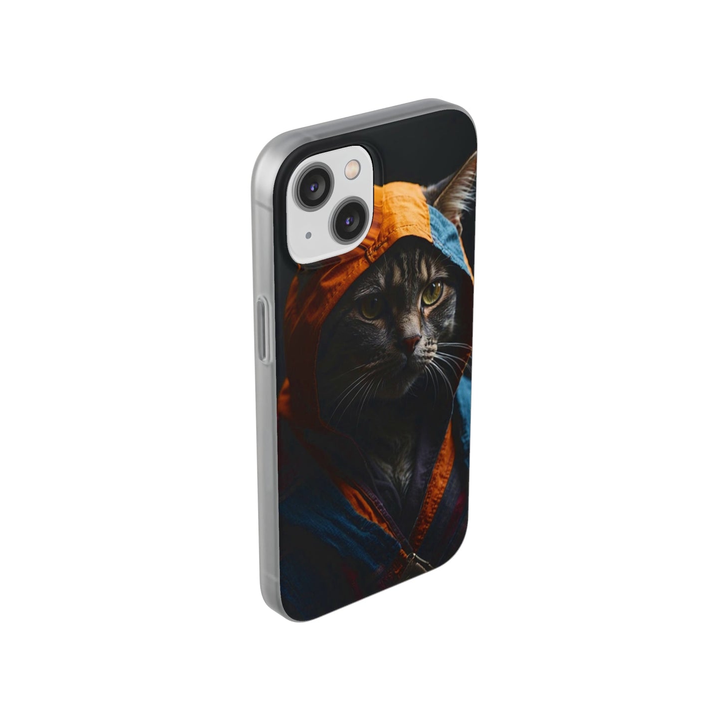 Muscular Cat Flexi Case - Colorwink