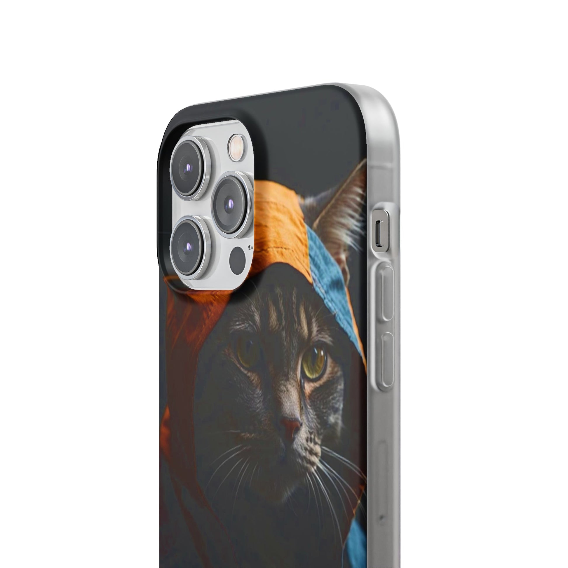 Muscular Cat Flexi Case - Colorwink